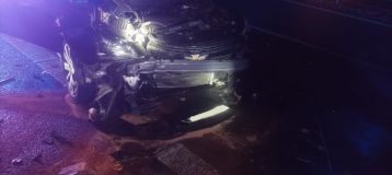 Při srážce dvou aut na dálnici D6 se zranilo pět osob