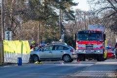 Policisté prověřují středeční smrtelnou nehodu motorkáře v Milady Horákové