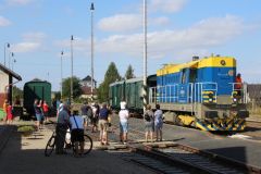Lokálka Straškov Zlonice přežila. Také díky Železničnímu muzeu