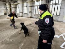 Ve Slaném se cvičili psovodi