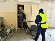 Ve Slaném se cvičili psovodi