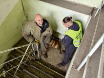 Ve Slaném se cvičili psovodi