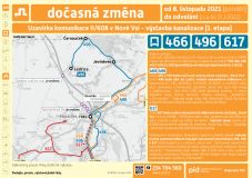 Pozor na změnu jízdního řádu autobusové linky 617 ze Slaného do Kralup nad Vltavou