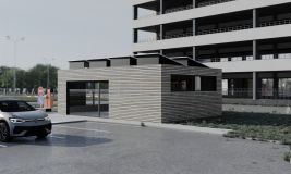 U letiště vznikne zóna se 17 nabíječkami na elektromobil. Elektřina půjde ze solárů na střeše