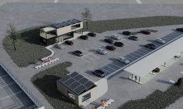 U letiště vznikne zóna se 17 nabíječkami na elektromobil. Elektřina půjde ze solárů na střeše