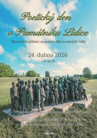 Dnes proběhne Poetický den v Památníku Lidice