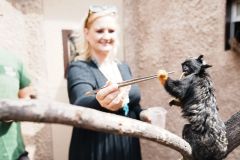 Hejtmanka Petra Pecková otevřela nový pavilon v Zooparku Zájezd