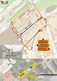 V sobotu proběhne úplná uzavírka ulice Víta Nejedlého