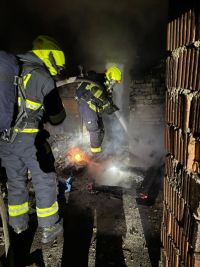 Kladenští hasiči zasahovali v Hostivici