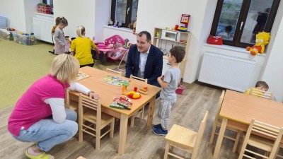 Školka ve Slaném u Labutí přivítala nové žáčky