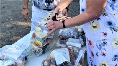 Město Slaný obdrželo dar v podobě 700 párů slánek