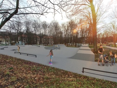 Takhle bude vypadat skate park ve Slaném