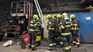 V Buštěhradu hořely podzemní garáže