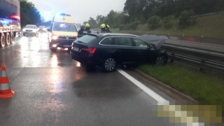 Počasí způsobuje nehody. Hned několik hromadných nehod na dálnici