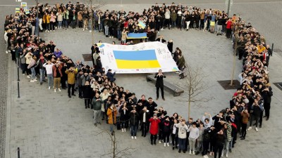 Kladenská škola E. Beneše podporuje a sympatizuje s Ukrajinou