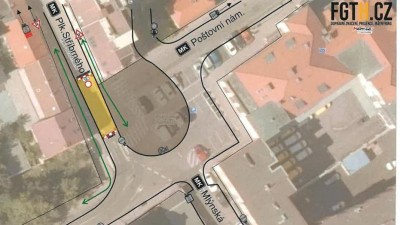 Město uzavřelo ulici Plk. Stř&iacute;brn&eacute;ho