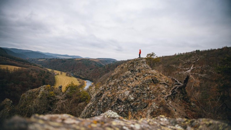 Křivoklátsko, Čertova skála Autor: Filip Jakubský