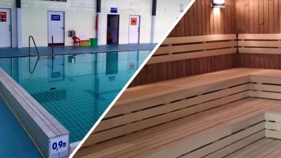 Finská sauna a bazén Norská jsou v Kladně přes léto uzavřeny