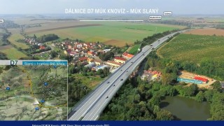 Jak se pracuje na dálnici u Knovíze?
