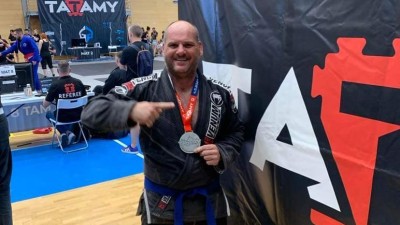 Kladenský psovod si přivezl medaili za jiu-jitsu z Brazílie