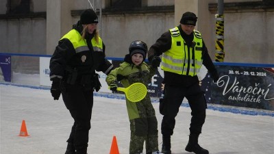 Kladenský Ledový strážník byl letos skutečně na ledu