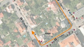 Uzav&iacute;rky v ulic&iacute;ch Ke Stadionu a Zbyslavova