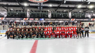 Hokejoví veteráni Česka a Německa budou hrát na Kladně