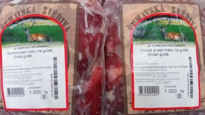 Pozor! Státní veterinární správa nařídila stáhnout z trhu maso z divočáka kvůli vysokému obsahu olova
