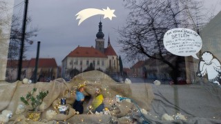 Ve Velvarech vzniká společný betlém, foto zdroj Město Velvary