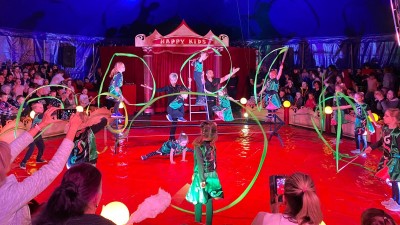 Libušínská škola se zapojila do projektu Cirkus Happy Kids