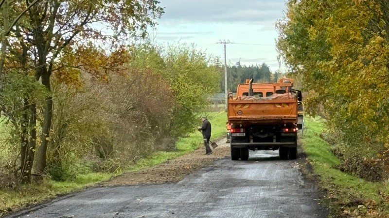 U Drnku opravili silnici