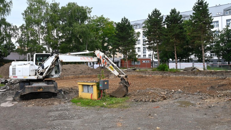 Takhle roste nová kuchyně a jídelna v kladenské nemocnici