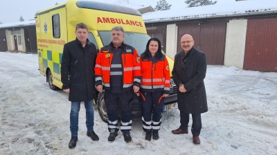 V Jesenici na Rakovnicku mají středočeští záchranáři novou výjezdovou základnu