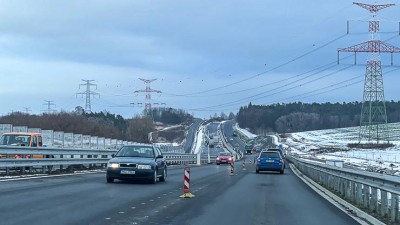 Příští týden se otevírá nový kus dálnice do Ústeckého kraje za tři čtvrtě miliardy
