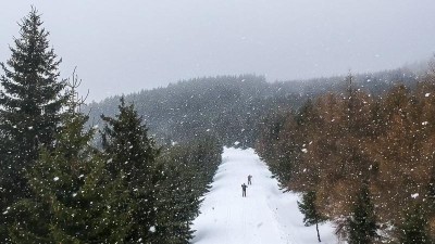 Krušnohorská lyžařská magistrála u Loučné pod Klínovcem. Foto: e-deniky.cz