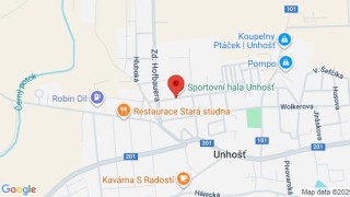 V Unhošti narazil řidič do sloupku s plynem