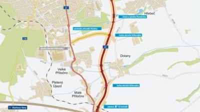 Obchvat Kladna se vrac&iacute; na zač&aacute;tek projedn&aacute;v&aacute;n&iacute;. Kvůli hluku v Dolanech